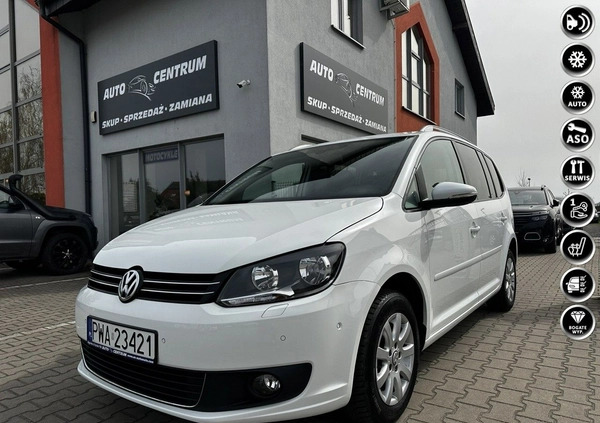 wielkopolskie Volkswagen Touran cena 41900 przebieg: 174900, rok produkcji 2014 z Białystok